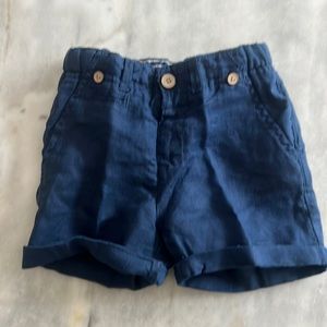 Zara Suspenders Shorts (without suspenders)